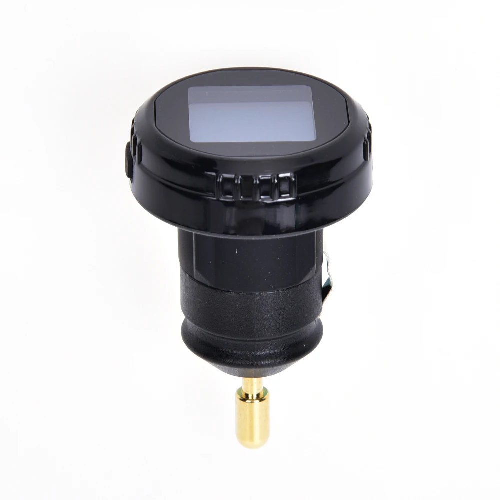 CARCHET Car Tire Pressure Alarm TPMS Tire Pressure Monitoring System 0-116PSI 0-8BAR Wireless 4 Sensor with Cigarette Lighter