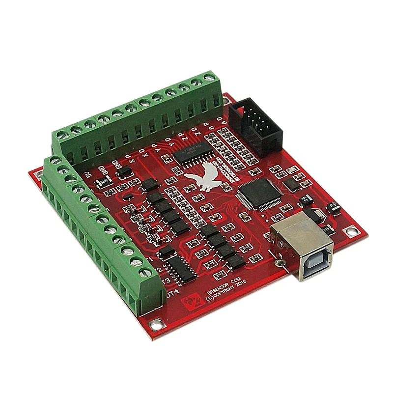 Usb 100 кГц Breakout Board 4 оси фрезерный станок с ЧПУ интерфейс драйвер контроллер движения гравер детали машины для резки