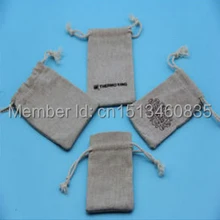 100 шт./лот CBRL джутовые мешки, джут мешок, льняной мешочек для аксессуары/кофе в зернах, различных цветов, размер подгонять