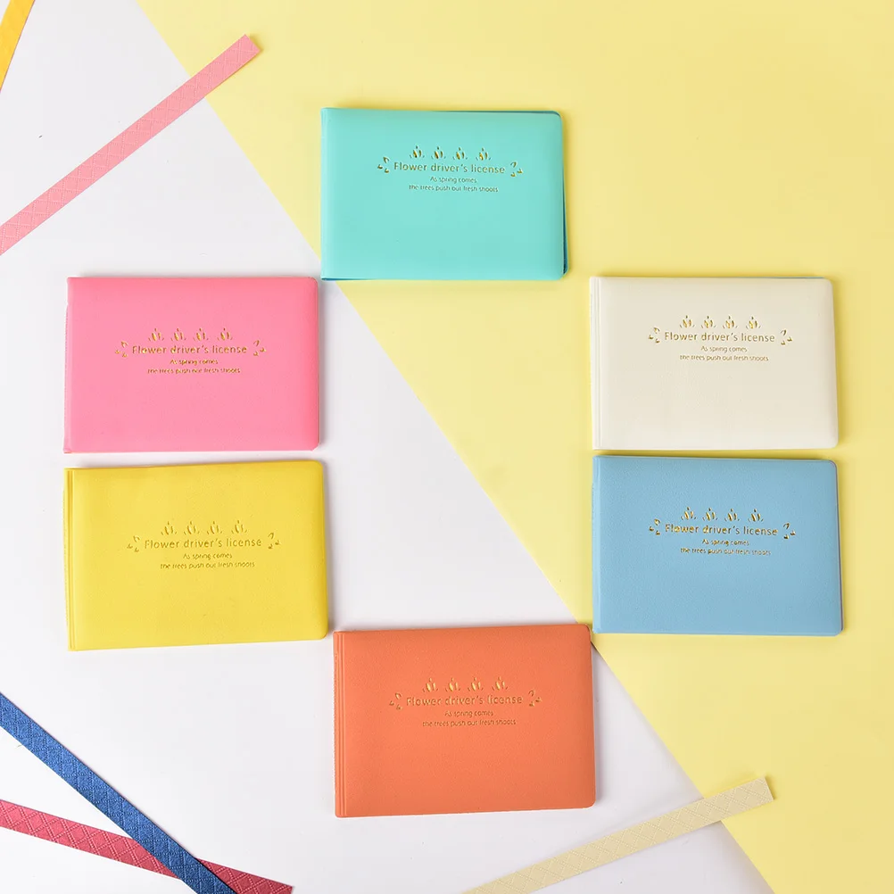 Candy Color 1PCS Auto Driver License Bag PU Leather on Cover for Car Driving Documents Card Holder Purse Wallet Case