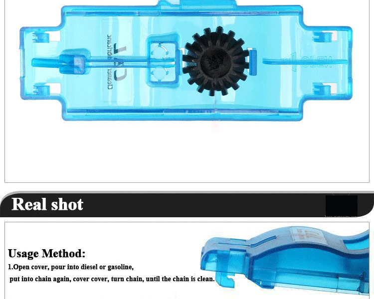 Excellent Blue Portable Bicycle Chain Cleaner,Bike Clean Machine Brushes Scrubber Wash Tool, Mountain Cycling Cleaning Kit Outdoor Sports 6 Excellent Blue Portable Bicycle Chain Cleaner,Bike Clean Machine Brushes Scrubber Wash Tool, Mountain Cycling Cleaning Kit Outdoor Sports 6