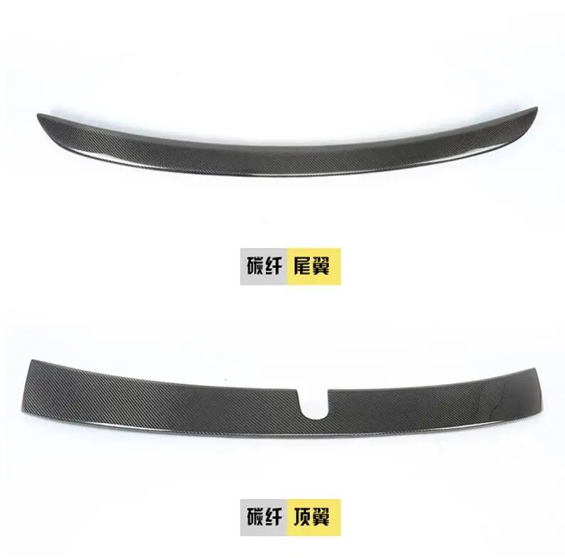 

car accessories W203 Carbon Fiber Rear Roof Lip Spoiler Wing for Mercedes Benz 2000-2007