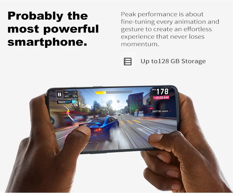 ONEPLUS 6T A6010 8GB RAM 128GB ROM Qualcomm Snapdragon 845 2.8GHz Octa Core 6.41 Inch 2.5D AMOLED Corning Gorilla Glass 6 FHD+ Full Screen Dual Camera Android 9.0 4G LTE Smartphone