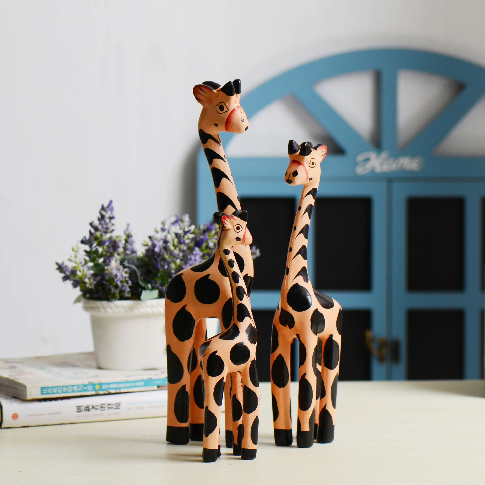Popular Wooden Giraffe Ornaments Buy Cheap Wooden Giraffe throughout Wooden Giraffe Home Decor