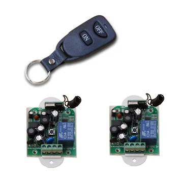 

AC85V 110V 120V 220V 250V 1CH Remote Control Light Switch Relay Output Radio Receiver Module and Belt Buckle Transmitter 315/433