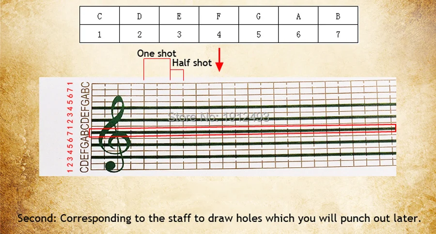 Wooden Phonograph DIY Hand-operated Type Music box (11).jpg