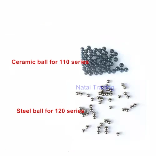 

for Bosch fuel injector valve 110 series ceramic ball 120 series steel ball and ball seat, diesel engine repair tool