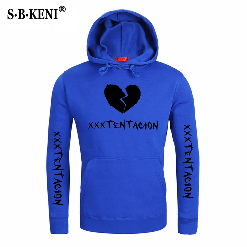 2019 Top Rapper XXX Tentacion Casual Hoodie Hip Hop Print Men's Women's Wear Sweatshirt Fashion Sport Shirt Hoodies Clothes