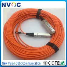 10 Гбит/с SFP+ 15 м(45ft) OM2 кабель AOC активный оптический кабель совместим с различными волоконными переключателями, 10 г SFP+(15 м, 10 г SFP+ к SFP