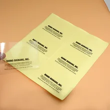 Печать пользовательский прозрачный ПВХ черные буквы клейкие пластиковые наклейки этикетки для упаковки