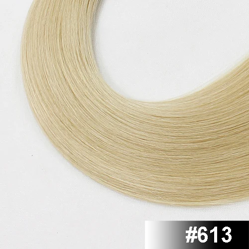 FOREVER HAIR 2,0 г/шт. 1" Настоящие здоровые, телесные, дымные клейкие ленты для наращивания человеческих волос полная кутикулы PU касета для наращивания волос 40 г - Цвет: #613