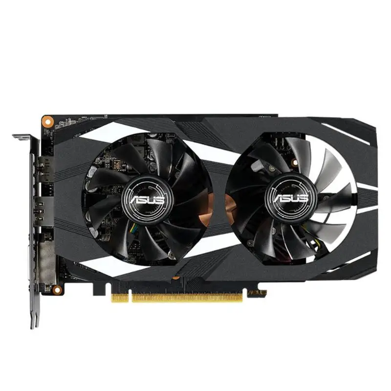 

ASUS DUAL-GTX1660TI-O6G 6GB 192bit 12002MHz GDDR6 Game Graphics Video Card Fan Cooling for Computer PC Desktop