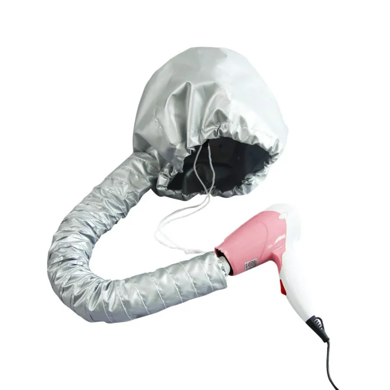 

Home Barbershop Hair Dryer Bonnet Caps Soft Hood Attachment Haircare Women Salon Hairdressing Hat Perm Helmet Hair Steamer