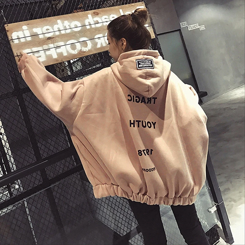Women Hoodies Pullover Sweatshirts Harajuku Plus Size Hoodies Long Sleeve Hoody Female Spring Autumn Hooded
