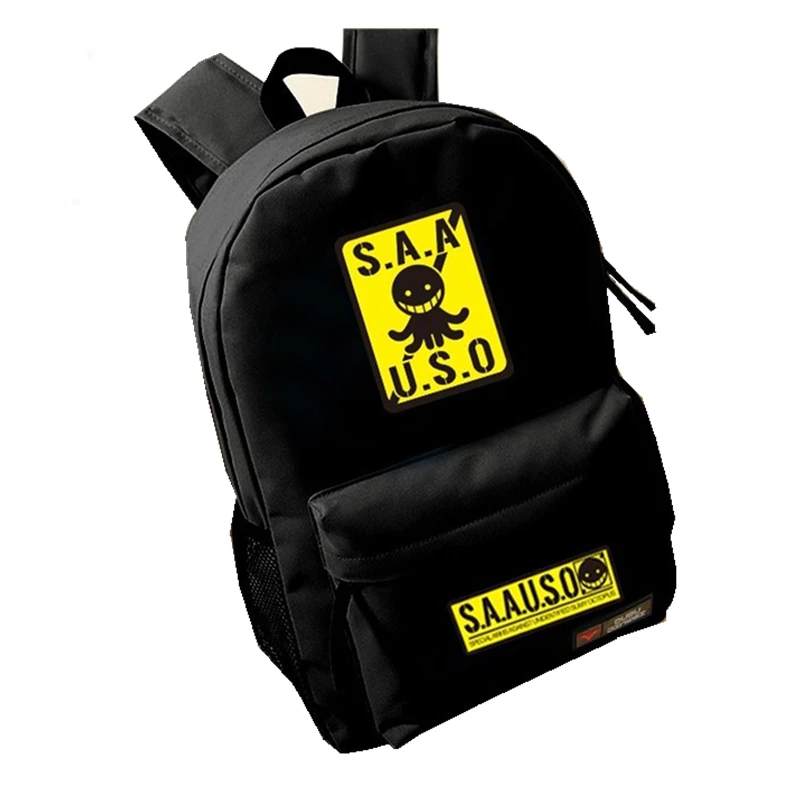 

Assassination Classroom SAAUSO Women Backpack Cartoon School Bags for Teenagers Girls Canvas Rucksack Mochila feminina Bookbag