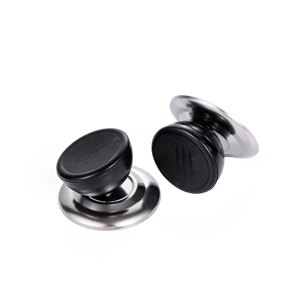 

2 Pcs Hot Sale Replaceable Pot Cover Anti-Scald Lid Handle Glass Cover Kitchen Accessories Lid Accessories Wholesale