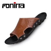 FONIRRA летние мужские сандалии сланцы летние мужские модные легкие сандалии мужские повседневные уличные пляжные непромокаемые тапки 514