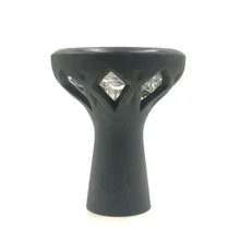 1 шт. вихревая высокотермостойкая Хрустальная стеклянная силиконовая кальянная чаша кальян наргиле аксессуары