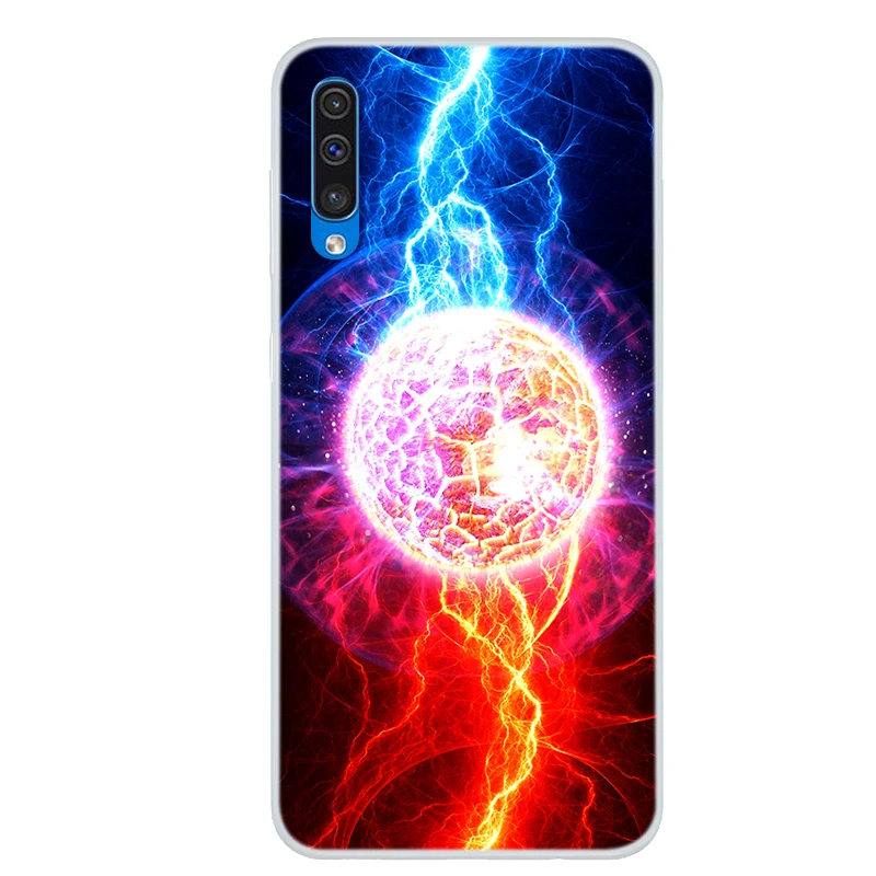 Star Space Case For Samsung A50 Case Soft Silicone Back Cover Phone Case For Samsung GalaxyA50 A10 A20 A30 A 30 A 50 A505 A505F