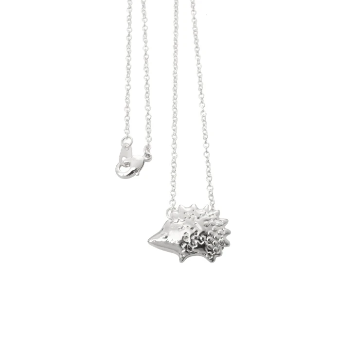 SMJEL новые модные женские ожерелья бижутерия милый Ежик винтажные подвески для ожерелий простое животное длинное ожерелье Подарки