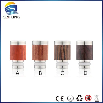 

Sailing original rosewood 510 Drip Tips mouthpiece stainless core fit for 510 thread tank atomizer