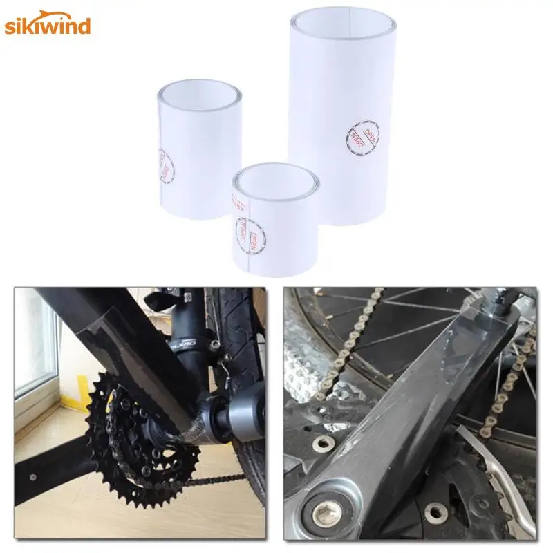 

3 Roll Universal MTB Mountain Bike Frame Sticker for Bicycle Paint Protection Film Transparent Bikes Frame Protection Sticker