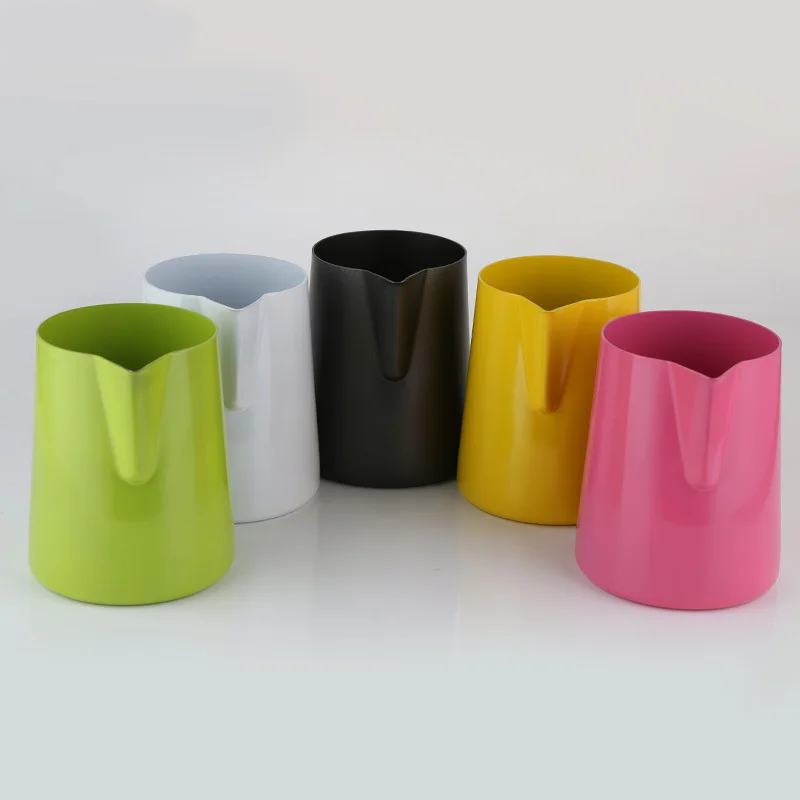 1 шт. разноцветный кувшин для кофе эспрессо 600 мл|mug color|mug stainless steelmug steel |