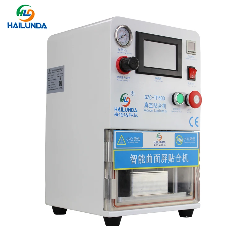  LCD Repair Machine TF600 OCA Laminator Edge Screen Laminating OLED Curved Glass Replace Machine for