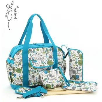 

Brand oxford cloth mummy bag backpack baby diaper bag High-quality breathable mother's maternal care bag Baby stroller bag napp