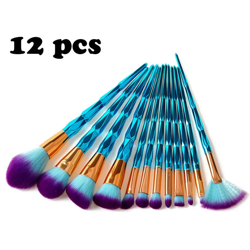 Набор кистей для макияжа 7/10/12 шт.|makeup brush kit|brush kitbrand set |