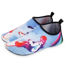 Женская Мужская пляжная обувь для сёрфинга дайвинга и плаванья сетчатая спортивная обувь