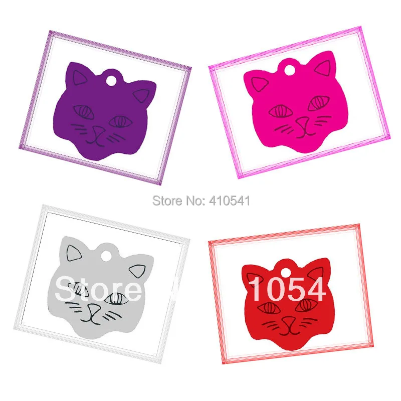 Бирки для домашних животных 23 х23 мм из алюминиевого сплава|jewelry nipple|jewelry logojewelry
