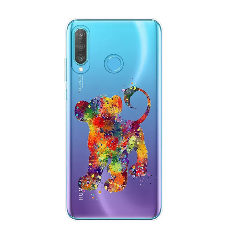 Акварельный чехол для телефона Alice Tinkerbell Ститч Русалка Принцесса чехол для huawei P30 P20 Lite P10 P9 P8 Lite чехол s - Цвет: T6477