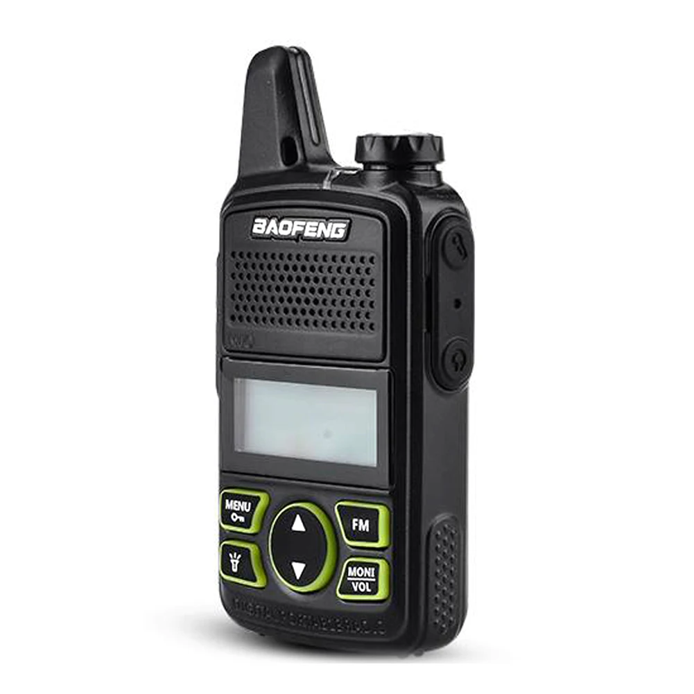 BAOFENG T1 MINI Two Way Radio BF-T1 Walkie Talkie UHF 400-470mhz 20CH Portable Ham FM CB Radio Handheld Transceiver