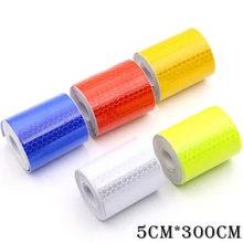 5cm 300cm Reflective Tape Car Stickers Styling For Automobiles Safe Material Car Truck Motorcycle Cycling sticker