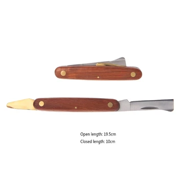 

Garden Foldable Grafting Knife Pruning Seedling Tree Cutter Scissor Cutting Tool