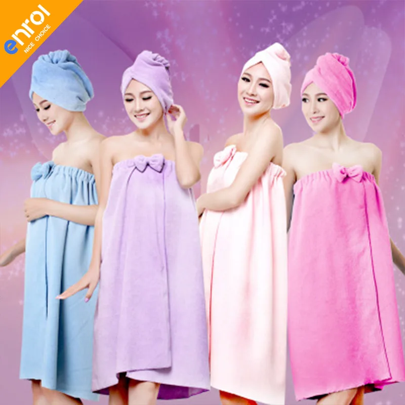 Buy Microfiber towels Bathrobes magic bath towls Spa