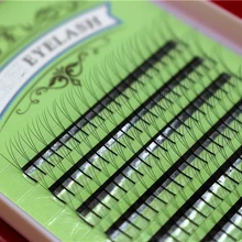 Высокое качество натуральной мягкой 3D норки ресницы плоские волосы Индивидуальный ресницы расширение Толстые Поддельные ресниц 8 мм до 15 мм
