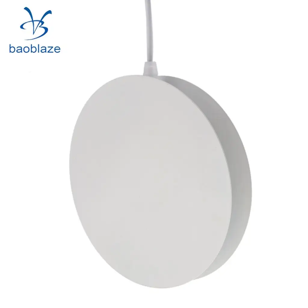 Iron Round Modern Shade Chandelier Ceiling Hanging Lamp LivingRoom E14