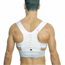 Подтяжки и бандаж регулируемое положение магнитной терапии корректор бандаж плечо пояс для поддержки спины для мужчин и женщин