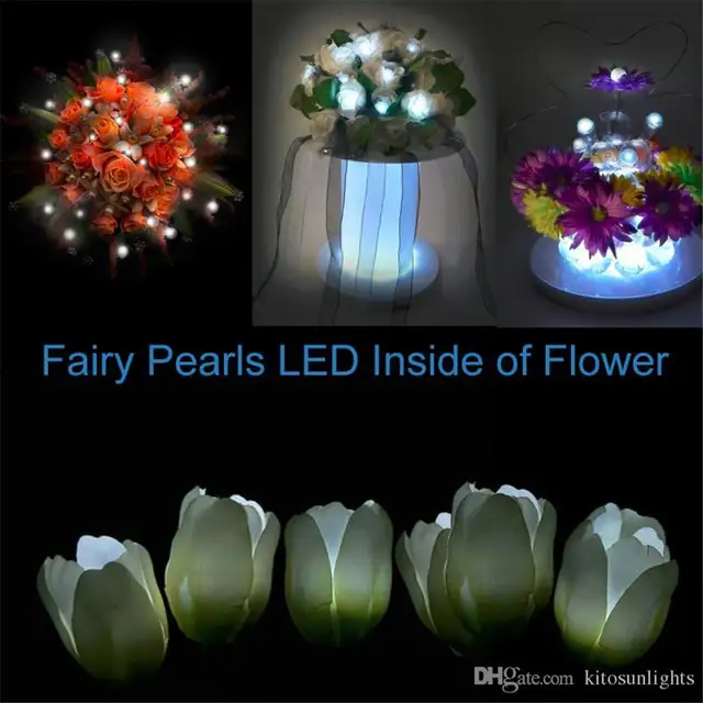 48pcs Lot Underwater Flower Vase Decoration Floating Led Angel
