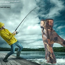 Рыбалка Охотничьи перчатки камуфляж перчатки без пальцев дышащие противоскользящие Водонепроницаемый перчатки открытый Для мужчин неопреновые перчатки