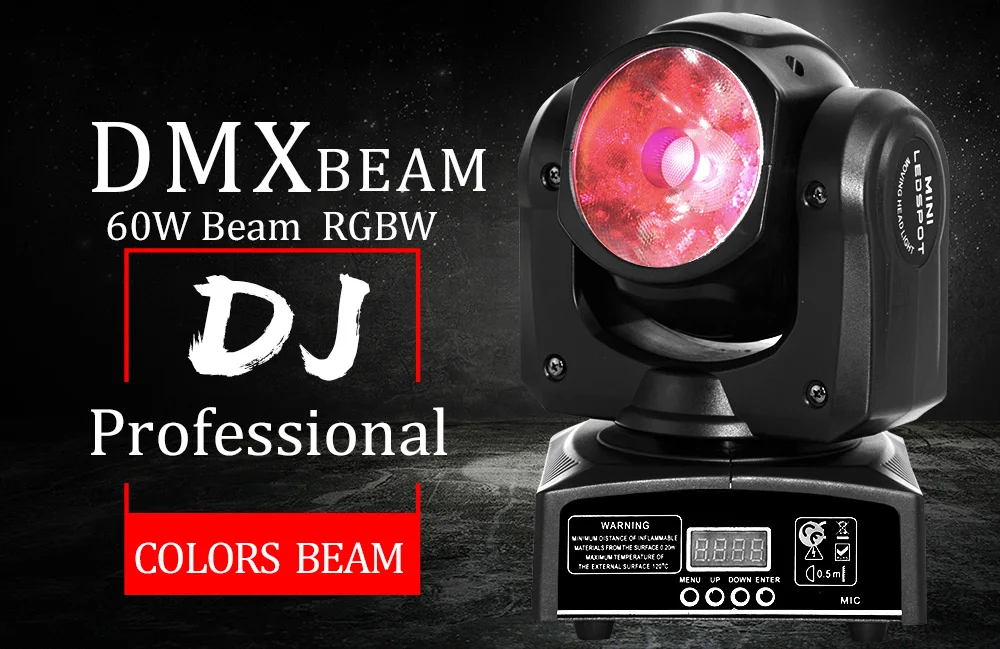 60 Вт Мини светодиодный сценический светодиодный луч света ktv бар вечерние DMX512 сценический свет