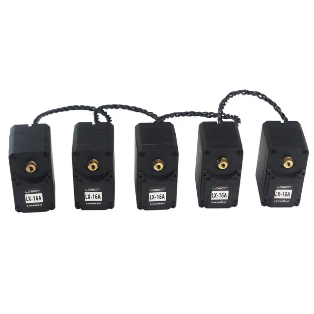 LX-16A Serial Bus Micro Servo 17kg High Torque with Debug Board Servo Remote Control Helicopter RC Parts Robot Toy