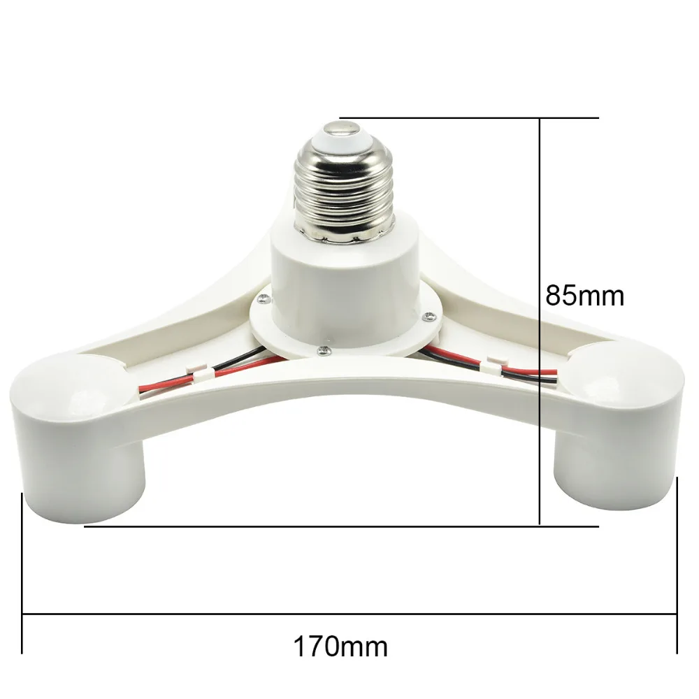 1 шт. сплиттер для светодиодных ламп E27 от до 3 / 5 винтов|ceiling light socket|light socketsocket lamp