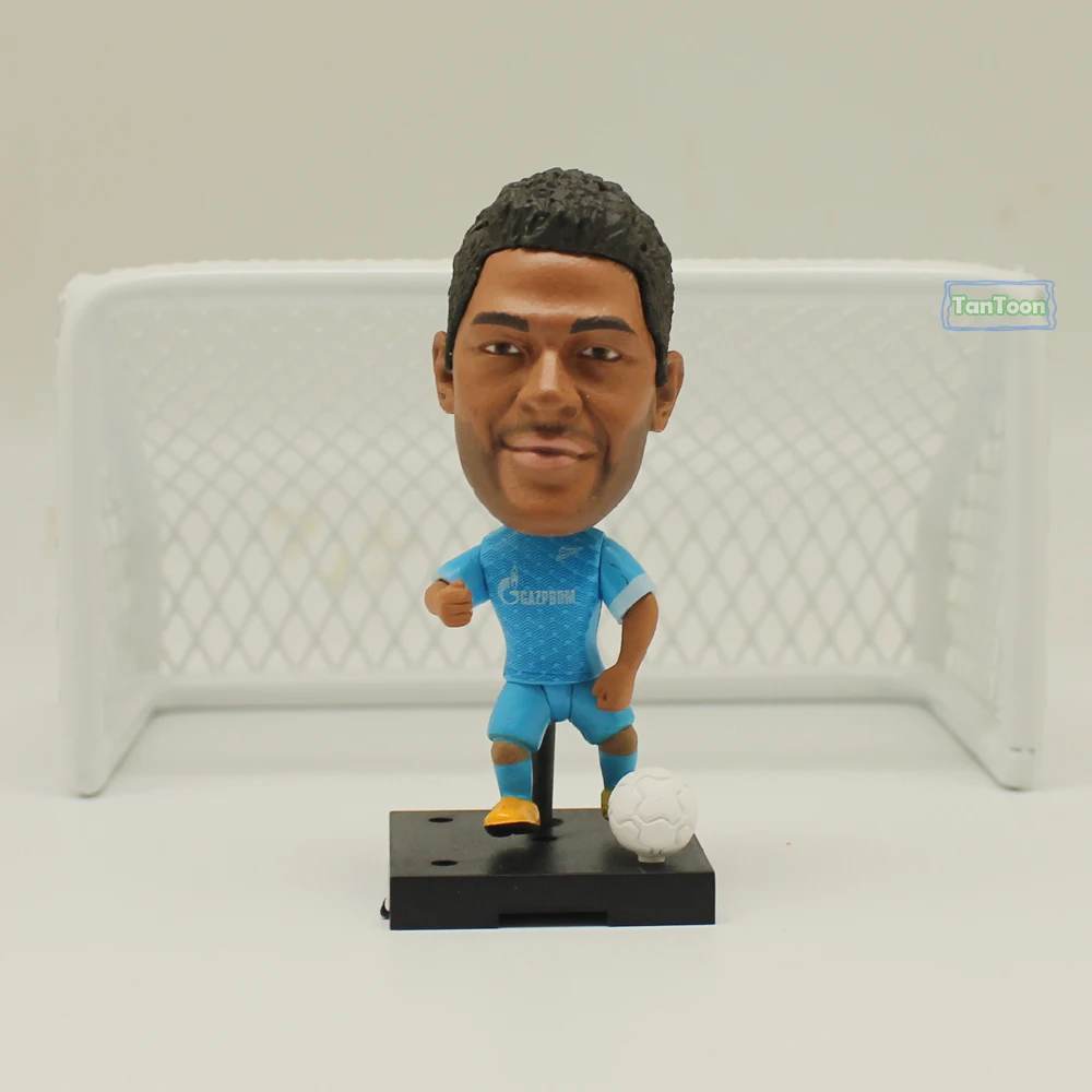 

Soccer Star 6.5cm Height Resin Dolls Zenit Limited Edition 7# Hulk Action figure toys