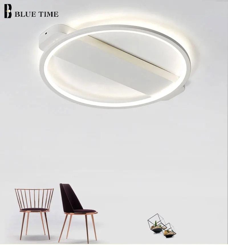 Lustre de Iluminação Levou para Cozinha Acrílico Lustre Moderno Simples Interior Quarto Sala Luminárias D62 - 52 42 cm 4 led chandelier