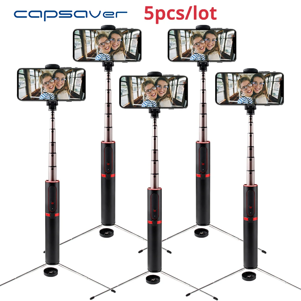 Монопод для селфи capsaver 5 шт./Лот Bluetooth портативный|Селфи-моноподы| |