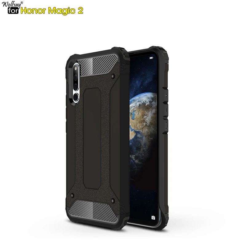 

For Cover Huawei Honor Magic 2 Case Hybrid Durable Armor TPU &PC Phone Case for Huawei Honor Magic 2 Case Fundas Honor Magic 2