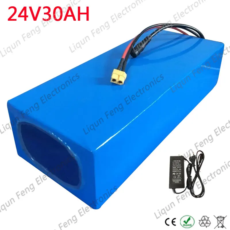 Комплект литий ионных батарей для электрического велосипеда 24 В 30 А · ч 500 Вт с